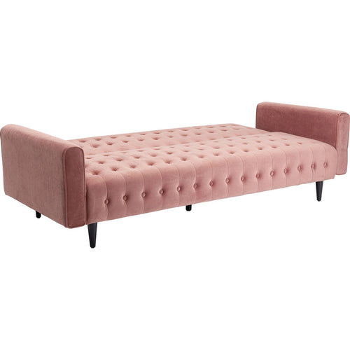 Kare Design Slaapbank Milchbar fluweel roze