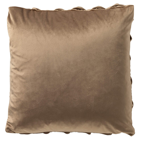 MIRA - sierkussen 45x45 cm - 3D-vlechtpatroon - Irish Cream - beige