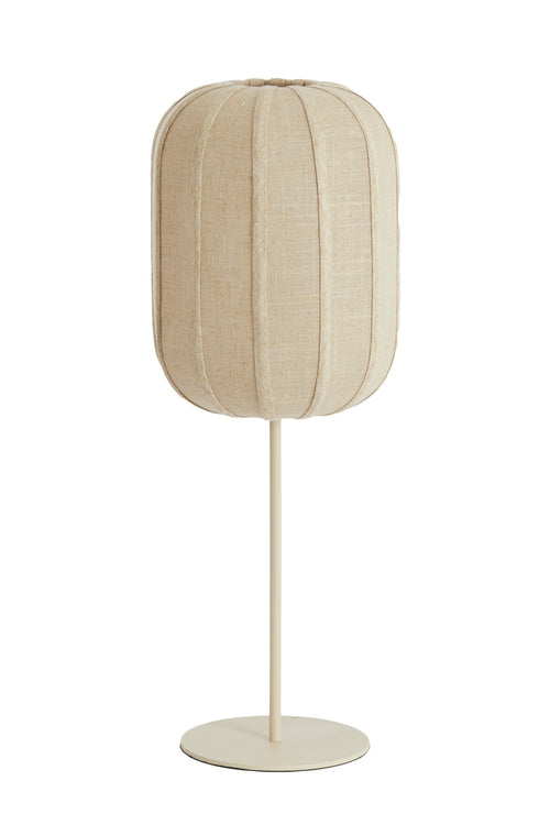 Light & Living tafellamp SOLUNE - wit - Ø25x70cm - vtwonen shop