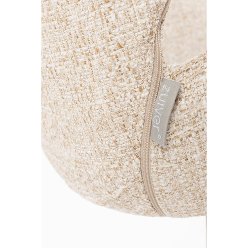 Zuiver Nikki Eetkamerstoelen Met Armleuningen Beige - Set van 2