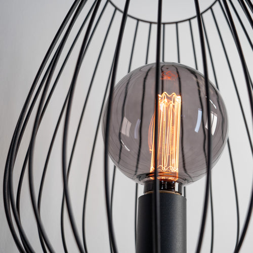 EGLO vloerlamp Newtown - e27 - 159,5 cm - zwart
