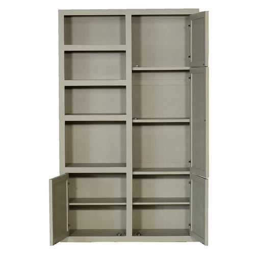 Giga Meubel Wandkast Xander - Mangohout - Beige - 120x45x200cm - vtwonen shop