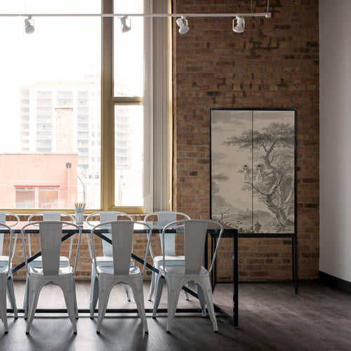 Kast dressoir met 2 deuren van MDF met Wasvrouw patroon - vtwonen shop