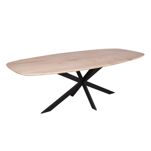 Starfurn  eettafel Ferris - bruin - 100x200x76cm