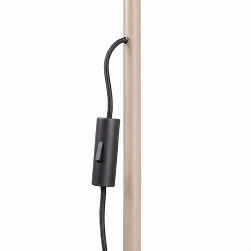 Sollux Lighting Vloerlamp NOX taupe - 30x30x165cm