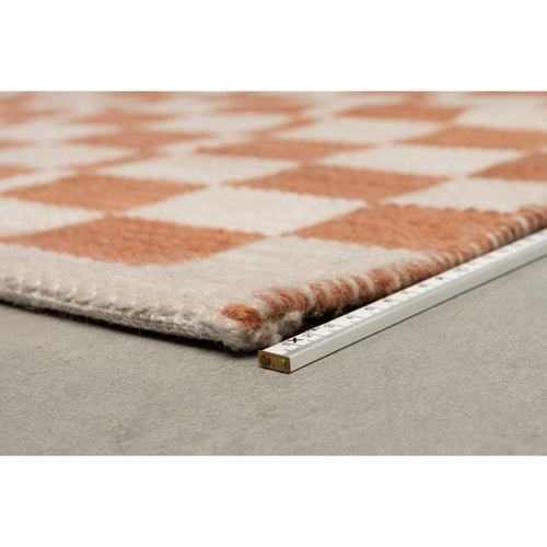 Zuiver Checker Vloerkleed 160x230 - Beige - vtwonen shop