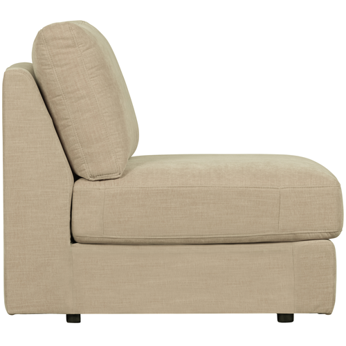 vtwonen 1-zits bank element zonder arm Family - Polyster - Zand - 85x90x98 - vtwonen shop