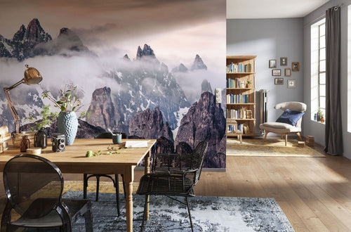Sanders & Sanders fotobehang bergen grijs en beige - 400 x 250 cm - 612561