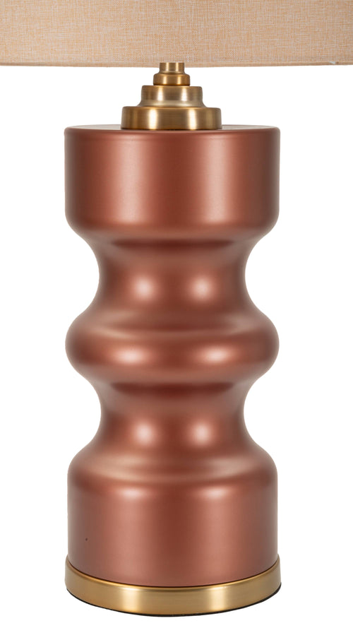Mauro Ferretti tafellamp - Ø 40,5x69,5 cm - bruin