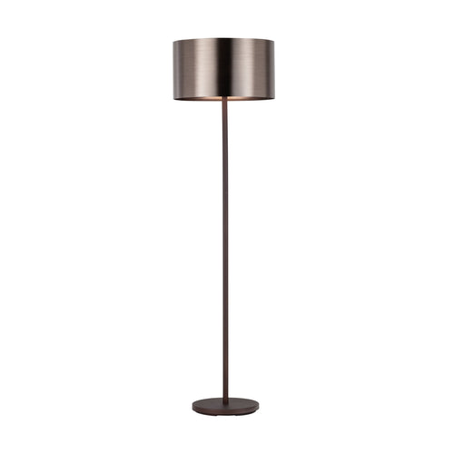 Stars of Light vloerlamp Saganto 1 - e27 - 166,5 cm - bruin/koper