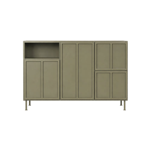 New Routz dressoir Ottawa olijf groen