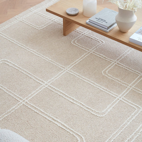 Vloerkleed Easy Living Ada Rug Sand 200x300 cm - vtwonen shop