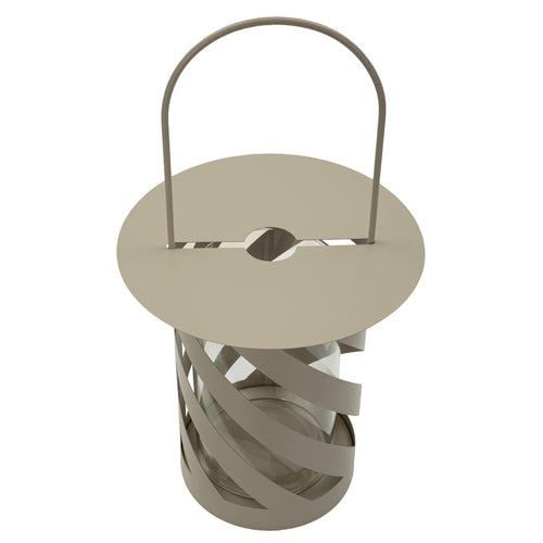 Mauro Ferretti lantaarn - Ø 23x43 cm - taupe
