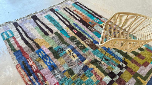 AFK Living vloerkleed Berber - handgemaakt - Wol - 219 x 290 cm - vtwonen shop