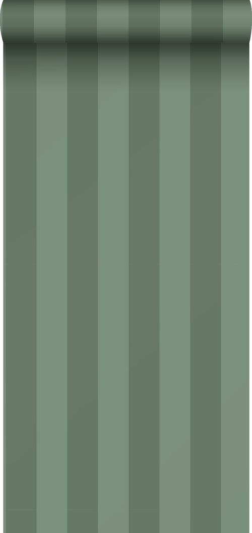 Sanders & Sanders behang strepen groen - 50 x 900 cm - 935391