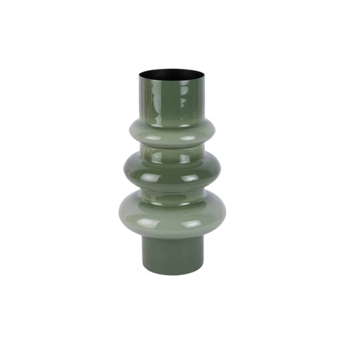 Present Time vaas Grato Small - groen - Ø17cm