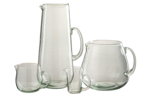 J-Line karaf Ella - glas - transparant - extra large - vtwonen shop
