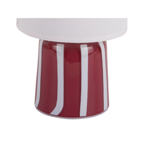 Leitmotiv tafellamp Verano - rood - Ø13.5cm