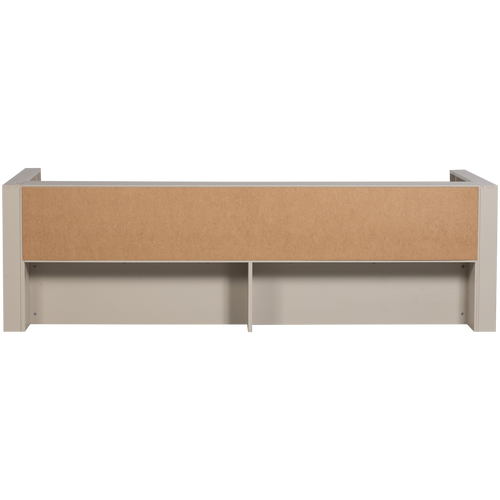 WOOOD bedbank Carter - Grenenhout - Dust/Beige - 90x200