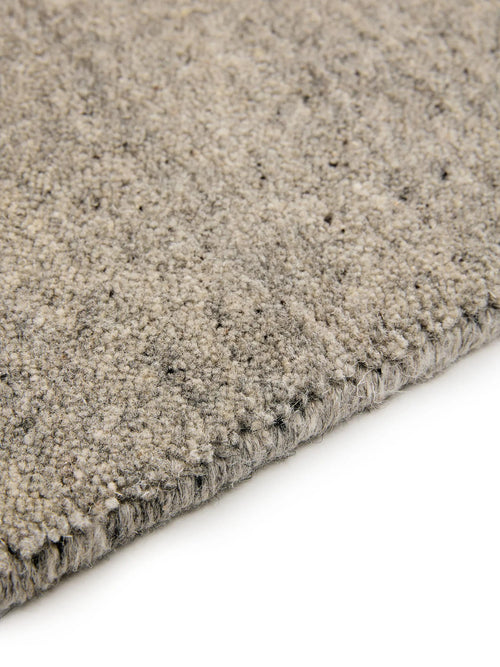 benuta wollen vloerkleed Vera - lichtgrijs - 300x400 cm