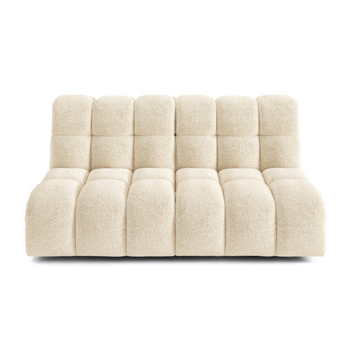 Premium Interiors - Bank SEVEN - bouclé-stof  beige 162cm