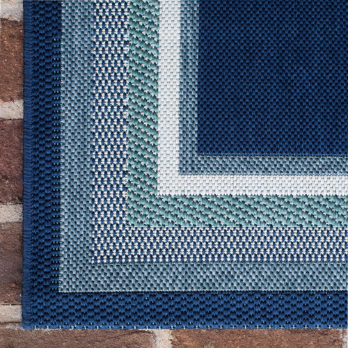 AFK Living vloerkleed Marin - voor binnen en buiten - blauw - 200 x 290 cm - vtwonen shop