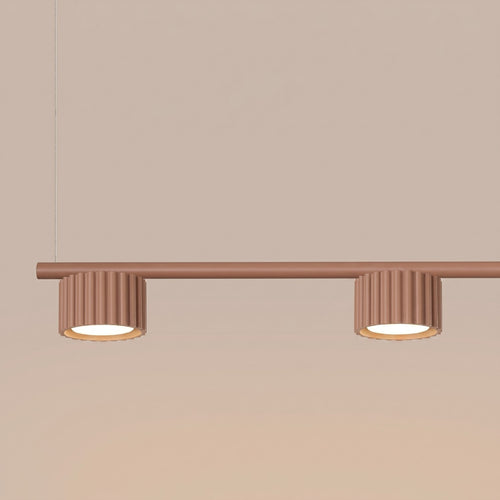 Sollux Lighting Kroonluchter AURA 4 mokka Gx53 - 122x10x208cm