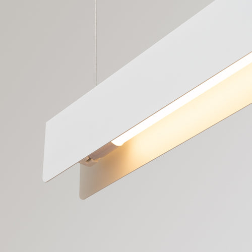 Sollux Lighting Hanglamp SPARK wit - 100x8x120cm