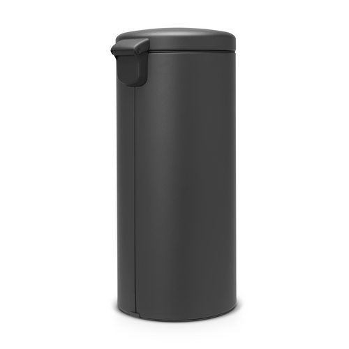 Brabantia NewIcon Pedaalemmer, 30 liter, kunststof binnenemmer - Mineral Infinite Grey