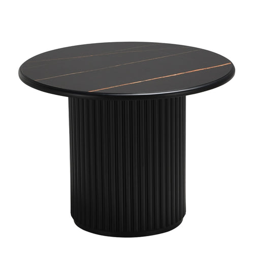 Furnhouse salontafel set Easy - Zwart - Ø 60/80 cm