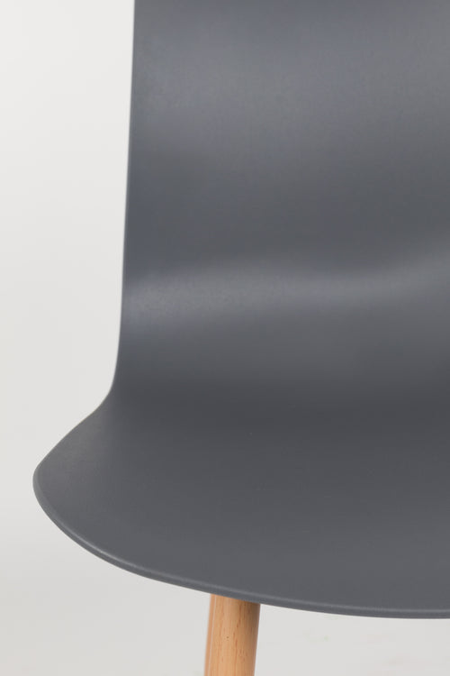 Housecraft Living Leon Eetkamerstoel Grijs - Set van 2 - vtwonen shop