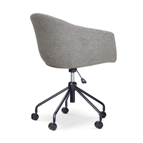 Nolon Nout-Otis Bureaustoelen Set van 2 - Donkergrijs - Zwart