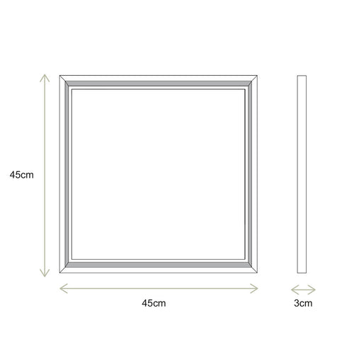 vtwonen - Wanddecoratie - Stippen - Hout - Donkergroen - 60x80cm