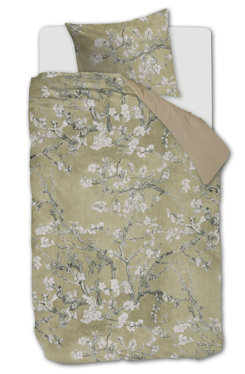 Beddinghouse x Van Gogh Museum Dekbedovertrek Fleur De Velours - 140 x 200/220 cm - Goud