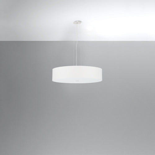 Sollux Lighting Kroonluchter SKALA 50 wit - 50x50x102cm