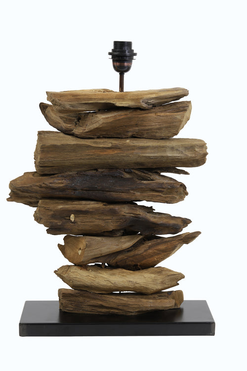 Light & Living lampvoet FURY - 46x17x60cm - bruin - vtwonen shop