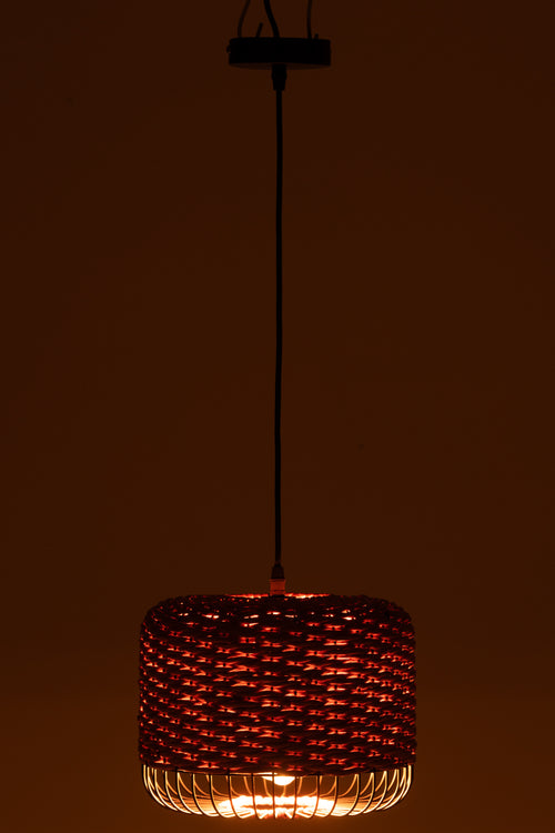J-Line hanglamp - metaal - oranje