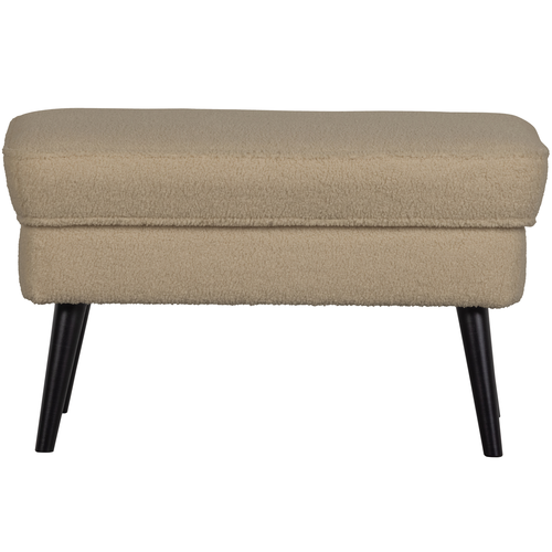 WOOOD hocker Rocco - Teddy - Sand - 47x77x51 - vtwonen shop