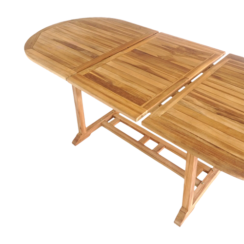 Artichok Seff Uitschuifbare Tuin Tafel Naturel - 180 - 240 x 90 cm - vtwonen shop