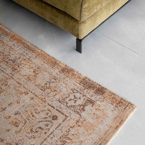 Louis De Poortere vloerkleed Salmon - geel - 280x390cm - vtwonen shop