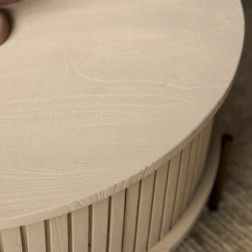 Starfurn  salontafel Madison - beige - 80x80x40cm - vtwonen shop