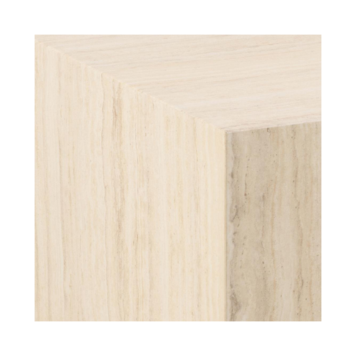 Rebellenclub Salontafel Gubbio - 90 x 90 cm - Beige - vtwonen shop