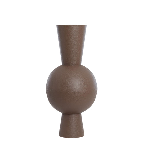 Light & Living vaas Chedi - bruin - Ø39cm - vtwonen shop