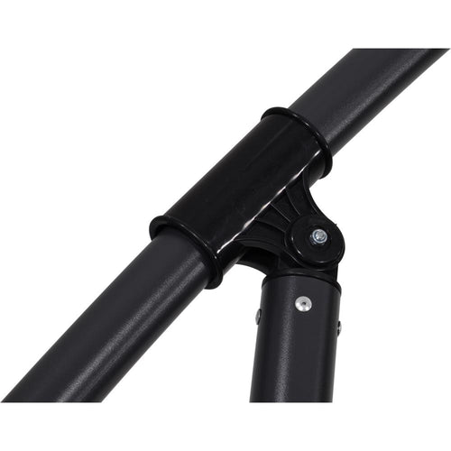 Lesli Living push-up parasol Libra - grijs - 250x250cm