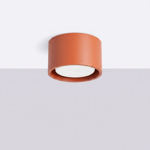 Sollux Lighting Plafondlamp MODO 1 rode oker Gx53 - 10x10x6cm