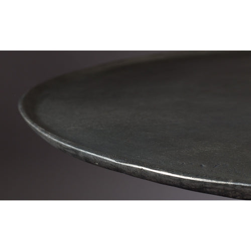 Dutchbone Brute Bijzettafel Rond 63 cm Zilver - vtwonen shop