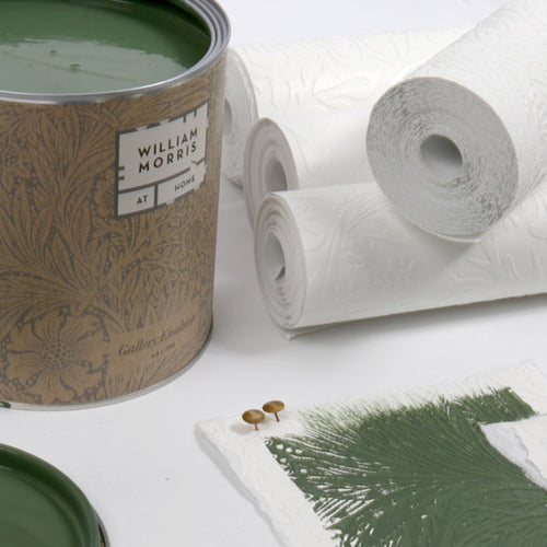 William Morris at Home Vliesbehang - Blackthorn Overschilderbaar