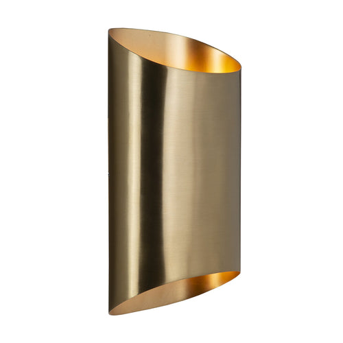 Atmooz wandlamp Arturo - antiek messing - 15 x 10 x H 25 cm - G9