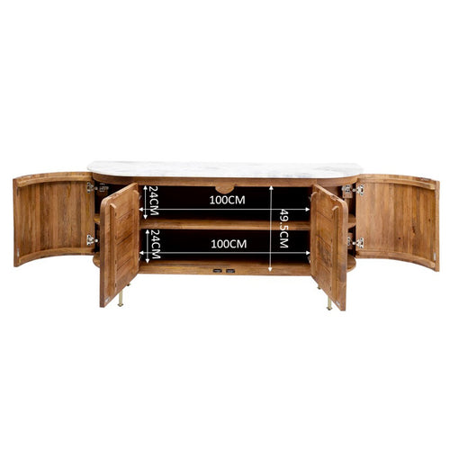 Kare Design Dressoir Grace 4 deuren