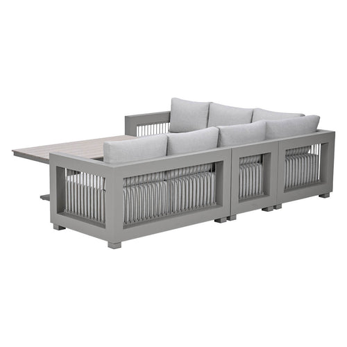 Garden Impressions Loungeset Berthill 5-delig - taupe